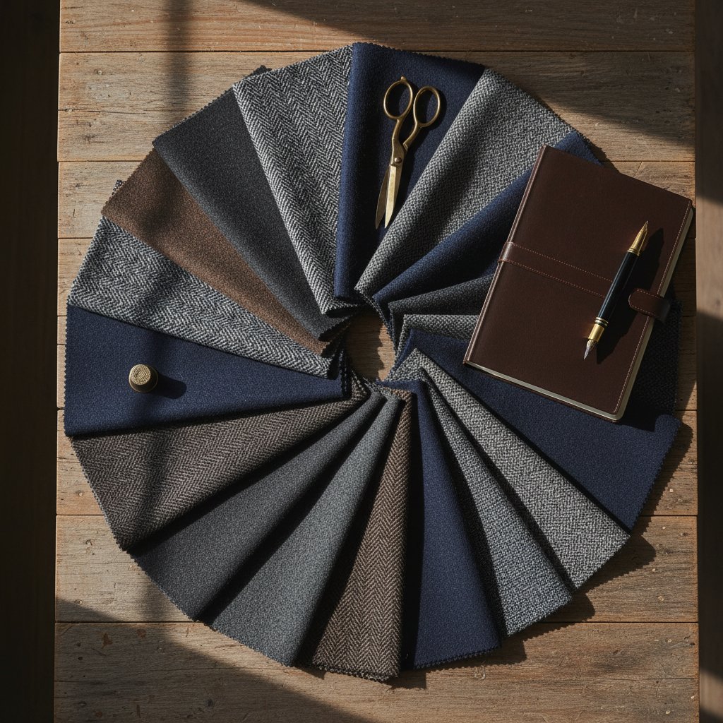 Selecting the right fabric for your bespoke suit